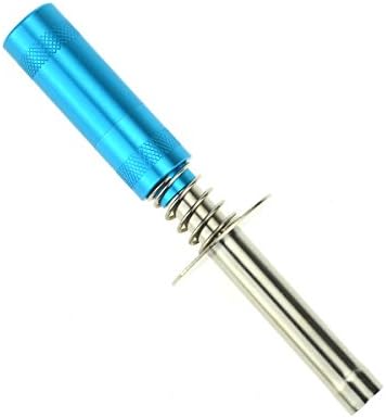 HobbyMarking RC Glow Plug Ignitor Igniter Nitro Engine Starter Tools Support 1800mah AA Batteries for RC Car Buggy Truck Model Plane (Blue)