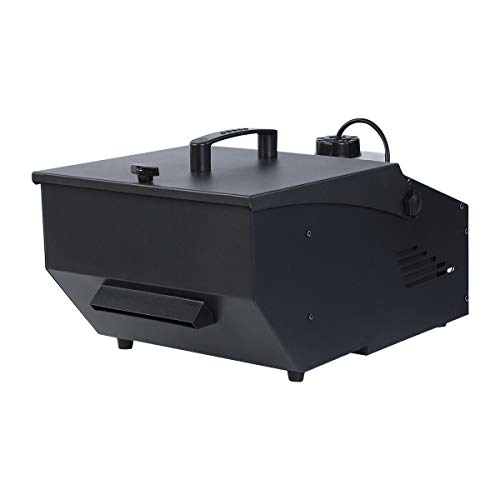 Tengchang 1200W Low Lying Fog Machine DMX Sinking Smoke Machine for Party Halloween Live Show Concert Theater
