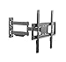 Mount Plus MP-LPA36-443W Outdoor Full Motion Swivel Weatherproof Tilt TV Wall Mount for Most 32”~70” TVs Perfect Solution for Outdoor TV (Max VESA 400x400)