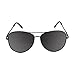 PGXT Premium Full Mirrored Aviator W/ Flash Mirror Lens Uv400 Sunglasses Eyewear Black