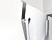 Urban Mom Door Hanging Laundry Hamper with Stainless Steel Hooks (Gray)