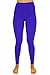 90 Degree By Reflex - High Waist Power Flex Legging – Tummy Control - Reflex Blue Large
