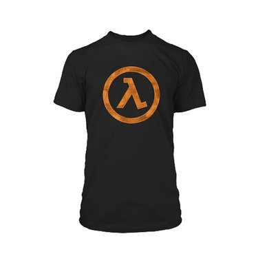Half Life 2 - Lamda T-shirt Black(Medium)