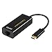 USB C to Ethernet Adapter, CableCreation USB Type C to RJ45 Gigabit LAN Network Adapter, Compatible with MacBook Pro 2019/2018, New iPad Pro, MacBook Air 2018, Surface Book 2, Dell Xps 13/15, Black primary