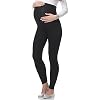 Be Mammy Lange Umstandsleggings aus Viskose Leggings Blickdicht Damen, Maternity Clothing, Ideal für die Schwangerschaft BE-02