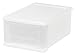IRIS USA 7qt/1.75gal Plastic Stacking Drawer, White