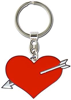 Logoshirt® Love I Heart & Arrow I Key-Ring I Metal I Original Licensed Design, Multicolour - Image 3
