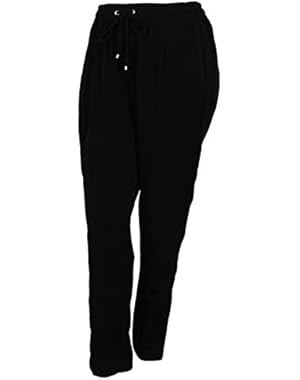 Calvin Klein Women's Mesh Trim Drawstring Pants