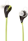 Bitzonic Kinetic Series Wireless Bluetooth Noise Cancelling Gym/Sports Headphones with Mic and Volume Control - Green