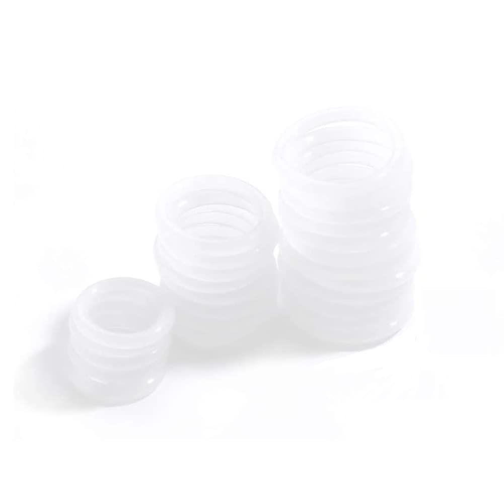 CONPHERON Silicone O-Ring, Silicone Seal Ring, Faucet Waterproof Seal Rings Gasket, 38mm OD, Thickness 4mm, White