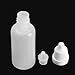 TOPWEL 50pcs 10ml Plastic Squeezable Dropper Empty Bottles
