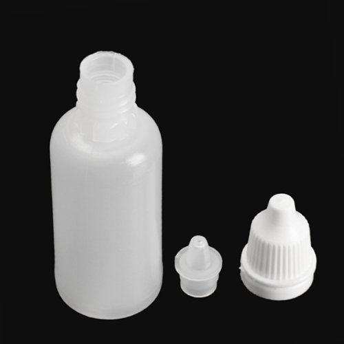 TOPWEL 5ML 50pcs Empty plastic dropper bottle/Dropping Bottles(Drops of plug can removable)plastic bottle Eye Liquid Dropper Refillable Containers