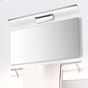 BAGZY LED Lámpara de baño Tocador de 7W 400mm Luz de Espejo Baño Maquillaje ligero del Gabinete Iluminación de Aplique…