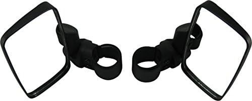 RO-20162 Black UTV Side Mirrors Pair,2 Pack