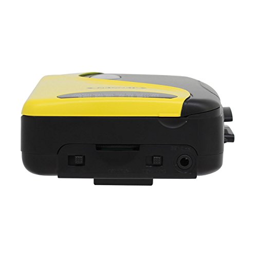 Jensen Stereo Cassette Player with AM/FM Radio (YELLOW) Buy Online in