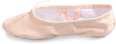 DKZSYIM Women's&Girls Ballet Dance Shoes/Slipper/Yoga/Gymnastics Flat Split Sole Shoes