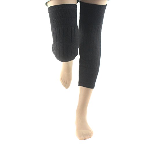 ieasysexy Unisex Winter Leg Warmers Thermal Compression Knees Sleeves Knee Brace Protector Pads Long Socks for Men and Women