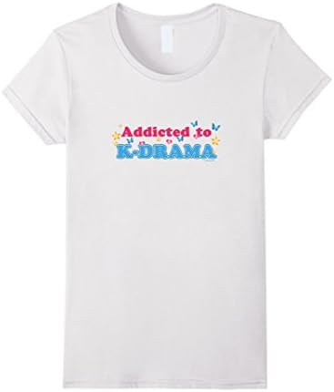 Women's Addicted to K-Drama Medium White