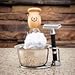 JSC Pure Badger Shaving Brush - Badger Hair Shave Brush by Justice Shaving Company