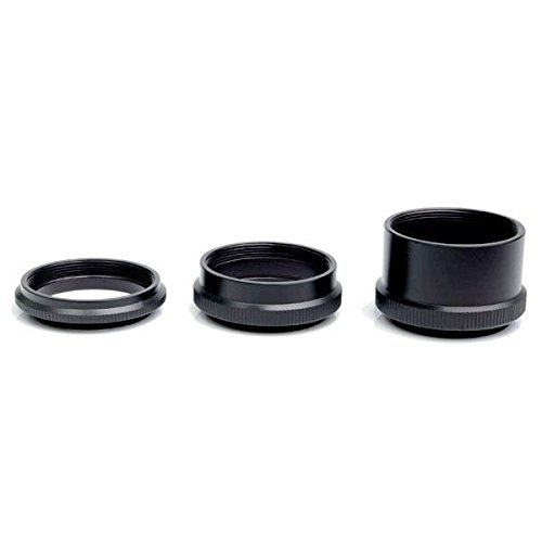M42 Jeu DE 3 BAGUES ALLONGES Macro pour BOITIER Monture M42 100% Métal Tubes Macro Macrophotographie M42x1 Tube pour…