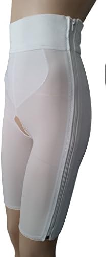 Compression Garment, Above the Knee, Post Liposuction, Plastic Surgery Girdle (49" - 53" hip measurement)