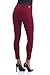 Rekucci Women's Ease into Comfort Slim Ankle Pant with Snaps