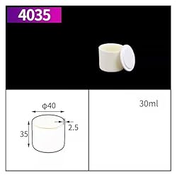 Laboratory Crucible Cylindrical Corundum Crucible