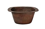 Novatto SAN SALVADOR Copper Bar Sink, Antique