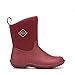 Muck Boot Women's Muckster II Mid Ankle Boot, Red/Multi Floral, 9 Medium US