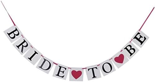 Bride to Be Wedding Banner Bunting Bridal Shower Party Garland Hen Party Decoration