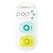 Doddle & Co. The Pop Pacifier, A Cleaner Baby Pacifier Made with 100% Medical Grade Silicone and Self Containing Protective Case, 2 Pack (Teal/Lime)