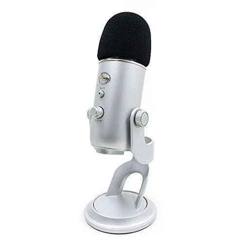 image for YOUSHARES Foam Microphone Windscreen - Large Size Microphone Cover for