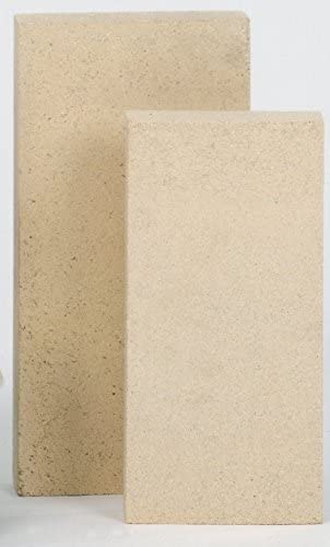 FIREFIX 2051 Fireclay Stone 30 mm Thick 300 x 150 mm Yellow