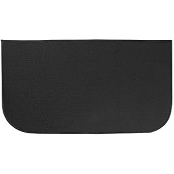 Ritz Accent Kitchen Rug with Latex Backing, 20-Inch by 36-Inch, Black