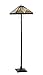 Chloe Lighting CH33359MR18-FL2 Innes Tiffany-Style Mission 2-Light Floor Lamp with 18-Inch Shade