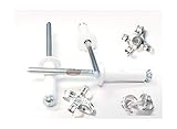 Racer's Speed Shop White 3/16" Rivet Small Head