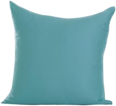 Ling @ Creative Individuality Throw Pillow Case Decorative Pillows Cushions For Comfortable Sofa Bed Car Idyllic Cotton,The Green,55X55Cm No Cell