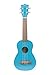 Kala MK-SS/BLU Makala Shark Soprano Ukulele, Blue, One Size
