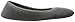 Isotoner Women’s Heathered Jersey Jillian Ballerina Slippers, Dark Charcoal, Large/8-9 M US