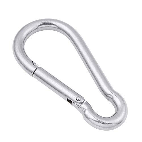 4 AOWISH+Stainless+Carabiner+Carabiners+Camping