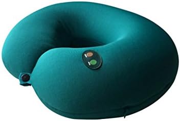 CALOD Auto-Off Electronic Vibration Massage Neck Pillow with 6 Massage Modes Massaging Neck Back Leg Perfect for Travel and Noon Break