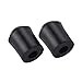 Vbestlife Double Bass Endpin Rubber Tip Stopper, Set of 2 Upright Bass Parts Replacement Rubber Tip for Double Bass End Pin Protector Black