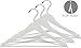 The Great American Hanger Company White Wooden Suit Clothes Hanger