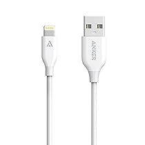 iPhone Charger, Anker PowerLine Lightning Cable (3ft) Apple MFi Certified / Charging Cable, for iPhone 7 / 7 Plus / 6s / 6s Plus / 6 / 6 Plus / 5 / 5s / 5c, iPad mini / Air / Pro iPod touch (White)