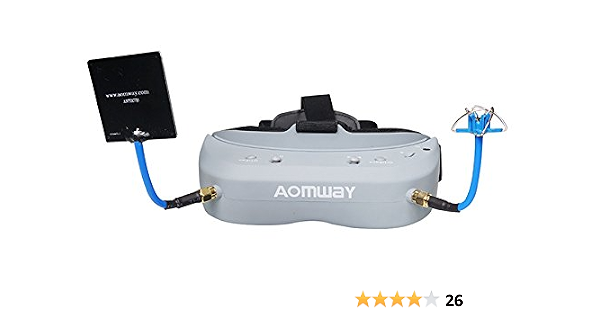 Aomway Mander V1 Diversity 3d 40ch 5 8g Fpv Goggles W Dvr Support Hdmi Ca Electronics