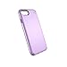 Speck Products Presidio Metallic iPhone SE 2020 Case/iPhone 8 (Also Fits 7/6S/6), Taro Purple Metallic/Haze Purple