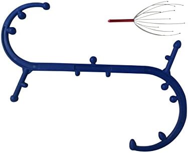 The Massager, Body and Back Self-Massager, Multi Trigger Point Massage Tool-- Includes Head Massager