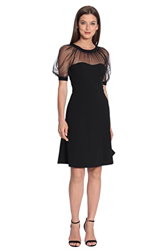 Maggy London Women's Dresses Illusion Dress Occasion Event Party Holiday Cockta…