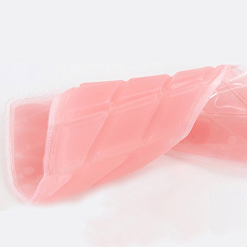 Owfeel Gel Toilet Seat Cushion Cover Pad for Bathroom Travelling Pink