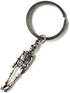 Galaxia Air Retro Style Simple Skeleton Keychain - Ideal Gift for Halloween Day